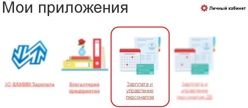 Запуск приложения 1C:Зарплата и управление персоналом 8